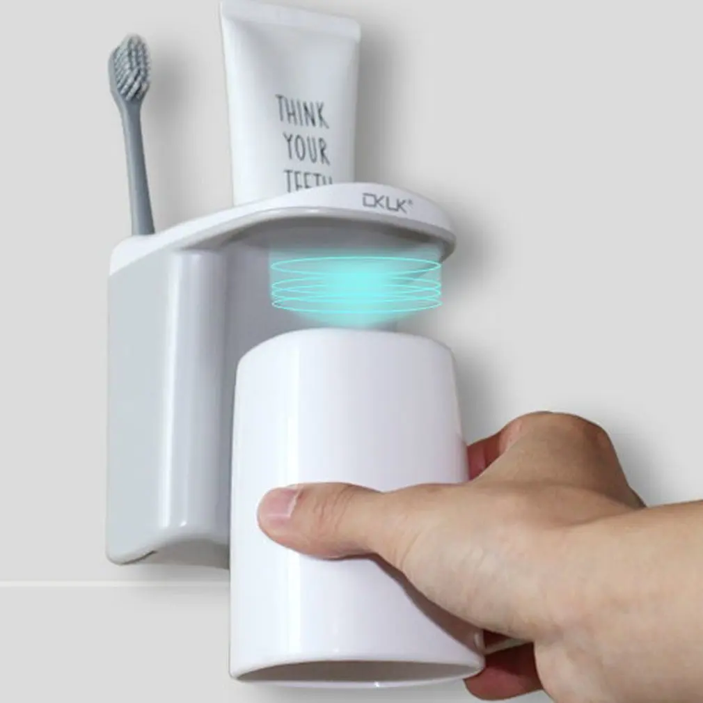 Креативная Магнитная присоска чашка для полоскания рта + держатель