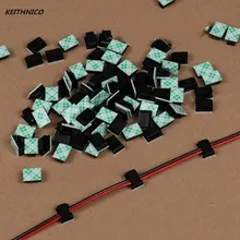 KEITHNICO 30 шт., держатель для кабеля для вождения, фиксатор, зажимы, органайзер, клейкое зарядное устройство, шнур для управления, устройство для сматывания кабеля для автомобиля, gps