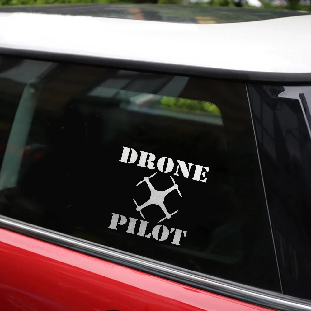 15*13 9 см Новый Стиль Dazzle DRONE пилот Стайлинг автомобиля виниловые наклейки на