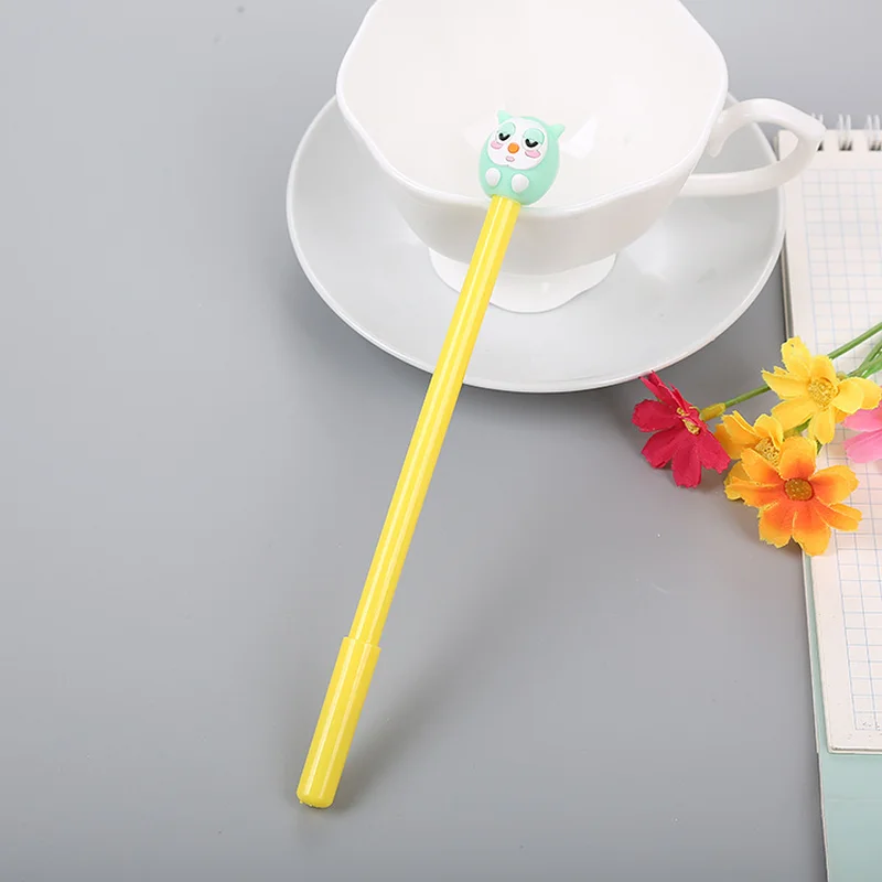 

0.5mm Cartoon Cute Owl Shape gel Pen For School and Office Suppliers