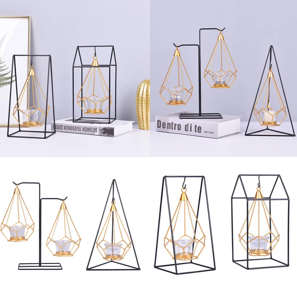 1 шт. скандинавский геометрический подсвечник креативный подарок ночник