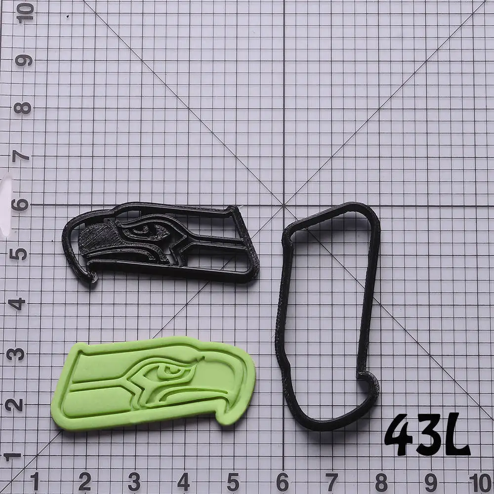 Профессиональный Американский Футбол Логотип Команды печенья набор из