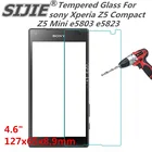 Закаленное стекло для sony Xperia Z5 Compact Mini e5803 e5823 4,6 дюйма Защитная крышка для экрана тонкий прозрачный пластик