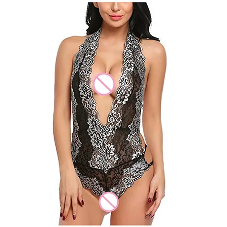 JYVIN Babydoll пикантная обувь белье 2018 Для женщин нижнее v-образным вырезом спинки
