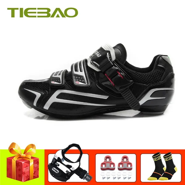pedals for 1268 B Tiebao горный велосипед MTB велосипедная обувь высокого качества педали superstar кроссовки самоблокирующийся, дышащие, с белой полосой, дорога Велосипеды обуви - Цвет: pedals for 1268 B
