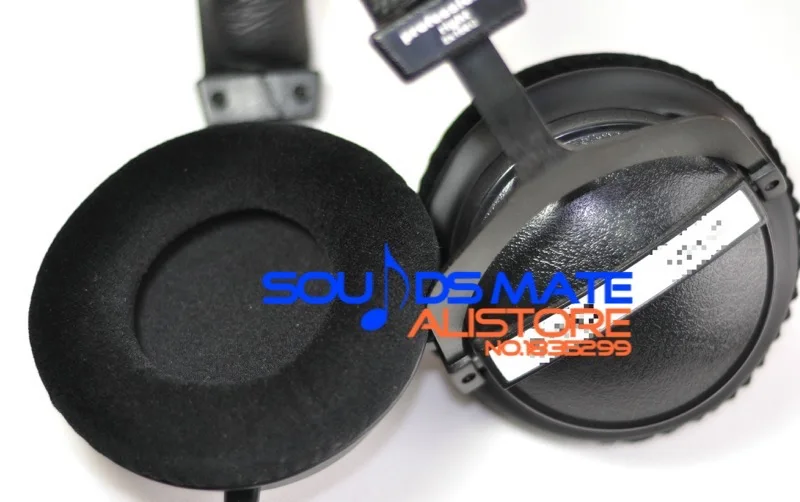 Толстая велюровая подушка для наушников Beyerdynamic DT 440 770 880 990 T5P T70 T90 CUSTOM ONE PRO T HS Series|ear