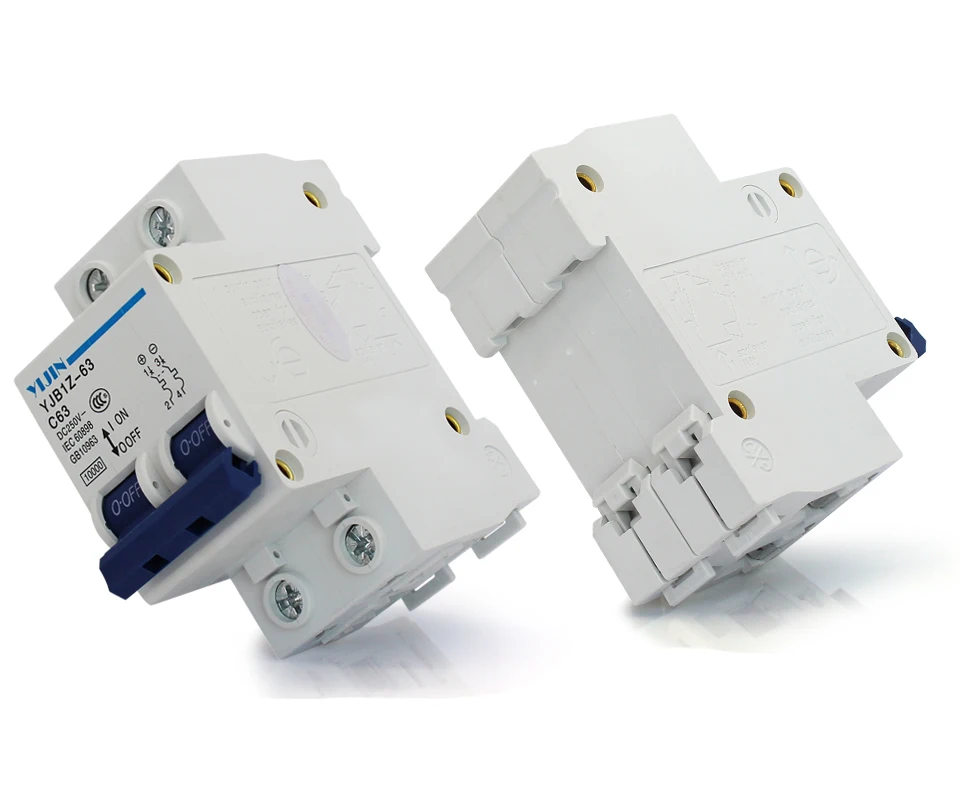 2 шт/комплект 2 P 63A DC250V нагрузки Солнечной Энергии фотоэлектрической(PV) солнечных ВЫКЛЮЧАТЕЛЯ постоянного тока