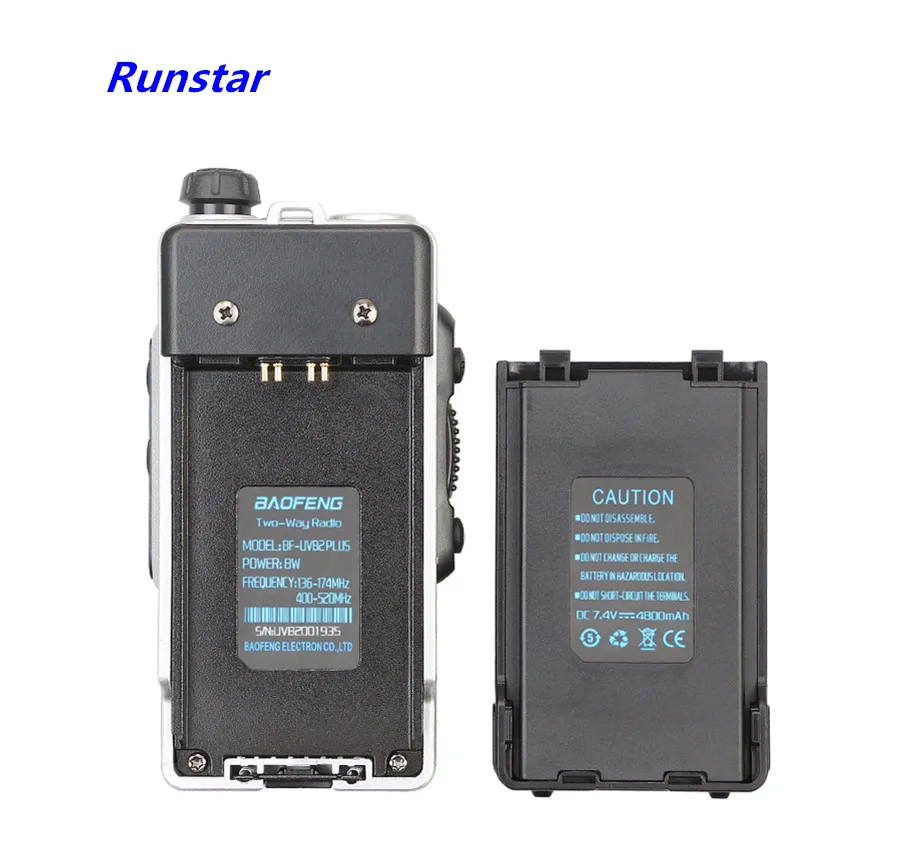 Newest LEG Light 4800mah Battery Bf-Uvb2 Baofeng Uvb2 Plus For WalkieTalkie Cb Radio Mobile Comunicador High Power Baofeng 8w b2