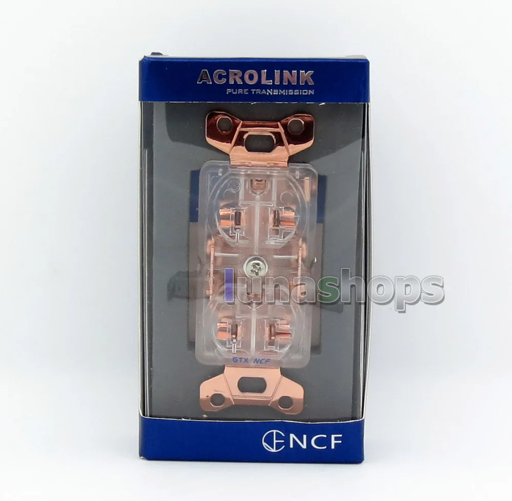 

LN005756 Acrolink холодильная серия GTX NCF Чистая передача Hi-End-G адаптер розетка позолоченная