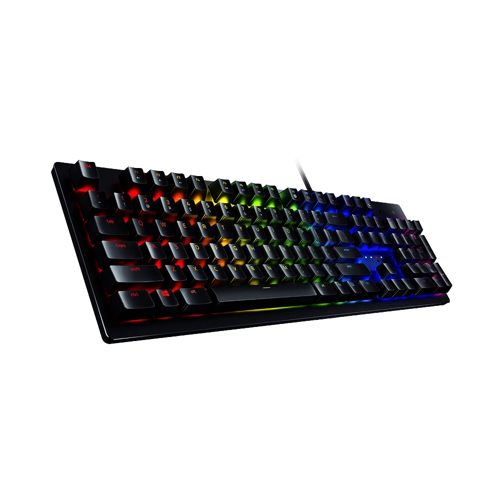 Razer Huntsman Проводная игровая клавиатура Механическая игровая клавиатура RGB подсветка Тактильные переключатели эргономичный дизайн для ПК ноутбука