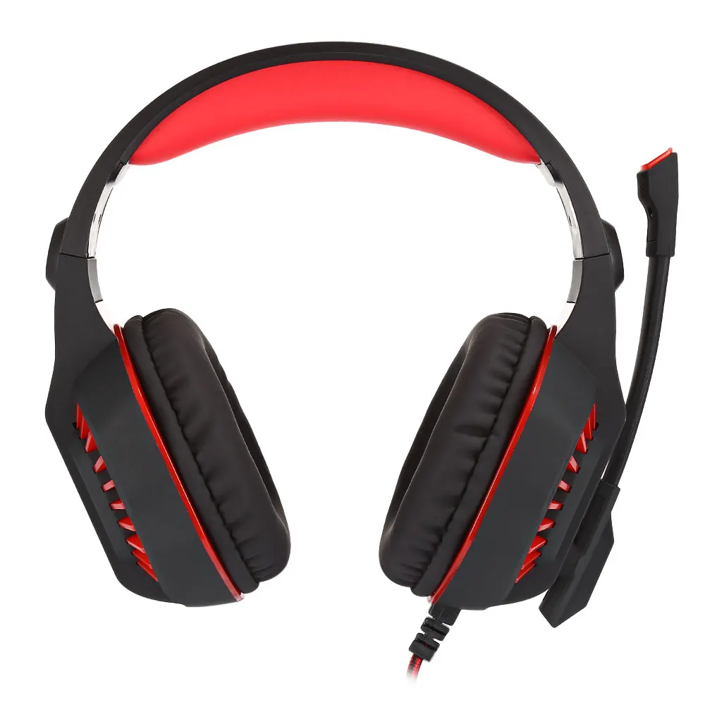 KOTION каждый G2000 игровая стереогарнитура 2 м кабель светодио дный свет Over-Ear Super Heavy