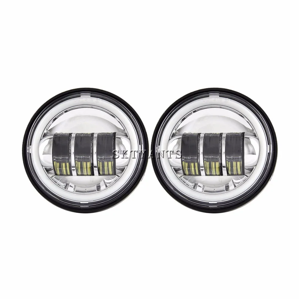 Светодиодсветодиодный Противотуманные фары 4 5 дюйма ходовые огни дневные