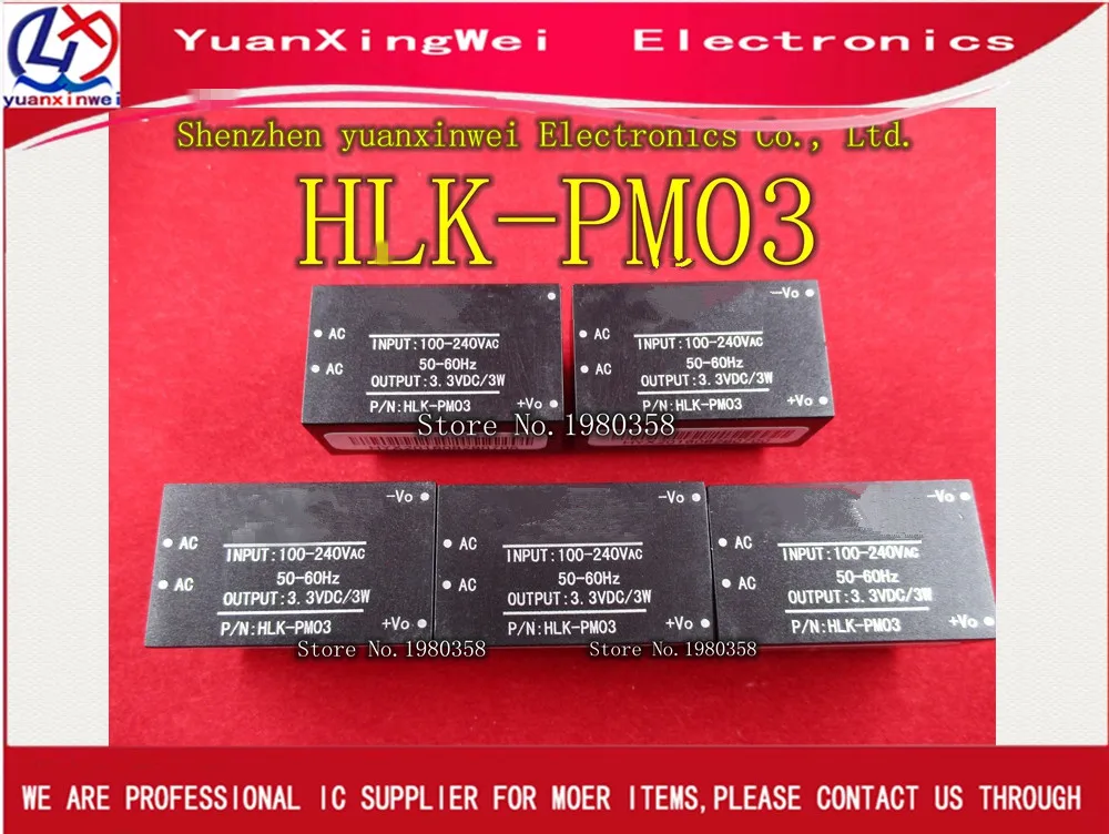 5 шт. HLK PM03 PM01 220В до 3 В|ac-dc 220v|ac-dc 220v to 3.3vac-dc 3.3v |
