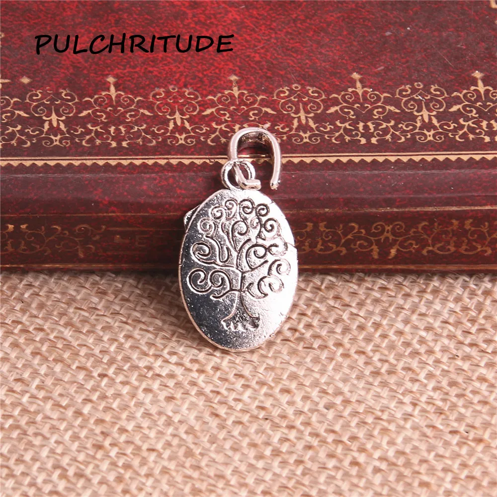 PULCHRITUDE 20 шт металлический сплав античные цвета бусины Подвески растительное