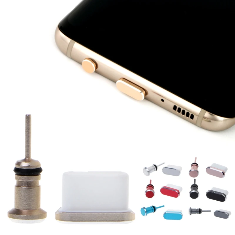 

Anti Dust Plug Set USB Type-C Port 3.5mm Earphones Jack Plug For Huawei P10