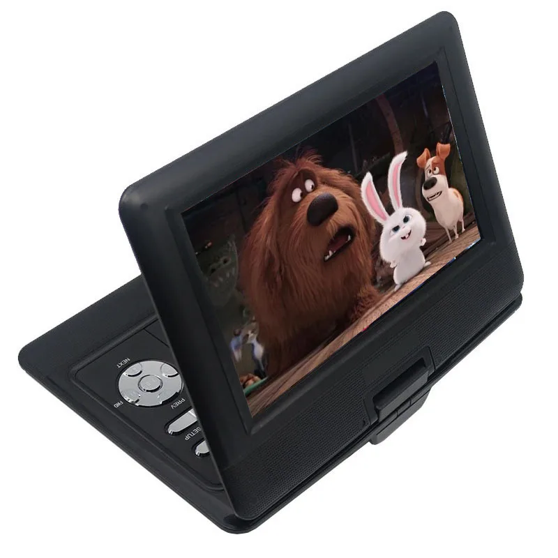 LONPOO портативный DVD плеер 10 1 дюймовый экран dvd автомобильное зарядное устройство с