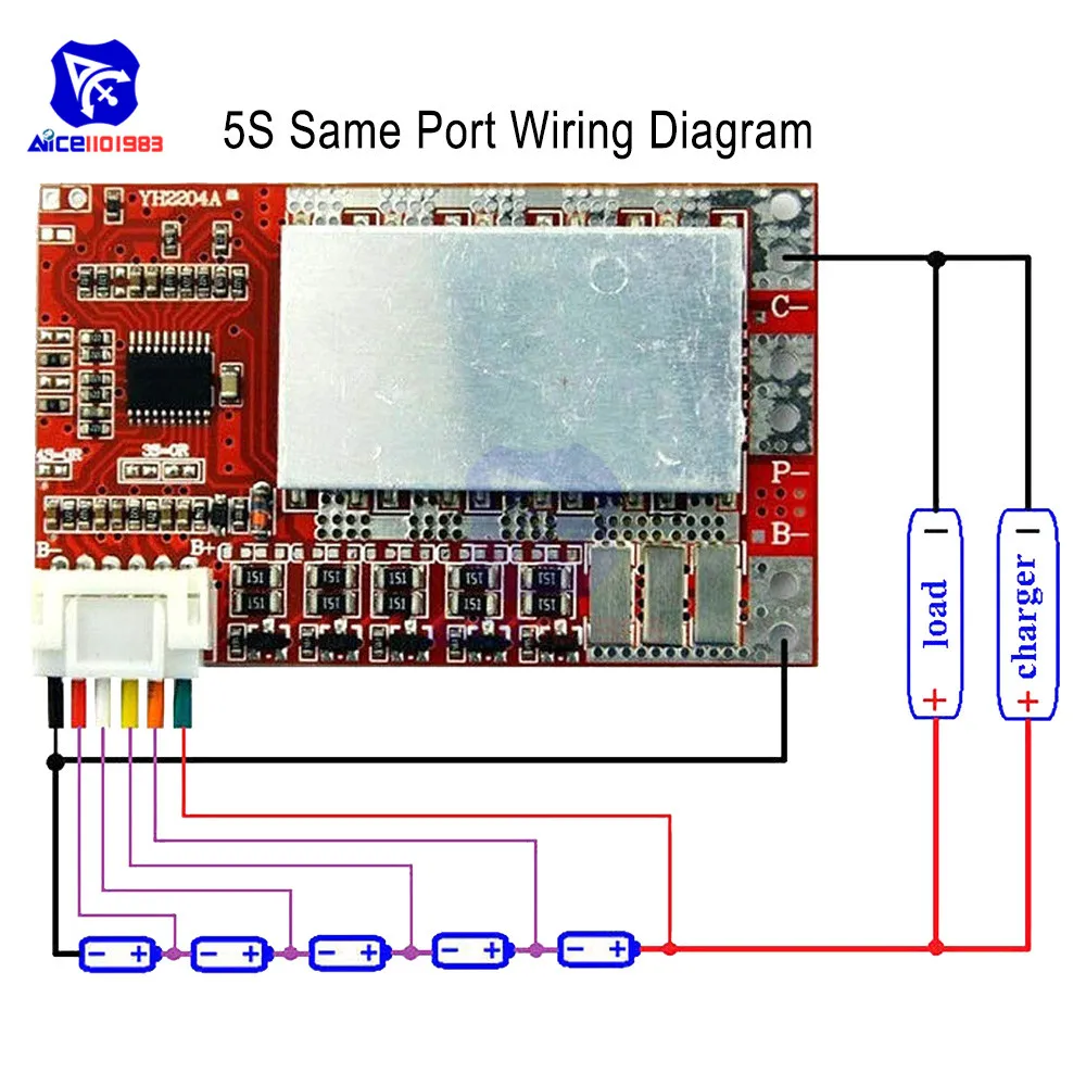4S 5S 50A BMS плата 3,2 V/3,7 V железо фосфат LiFePO4 батарея BMS плата 3,2/3,7 V 18650 литиевая батарея Защитная плата w/баланс