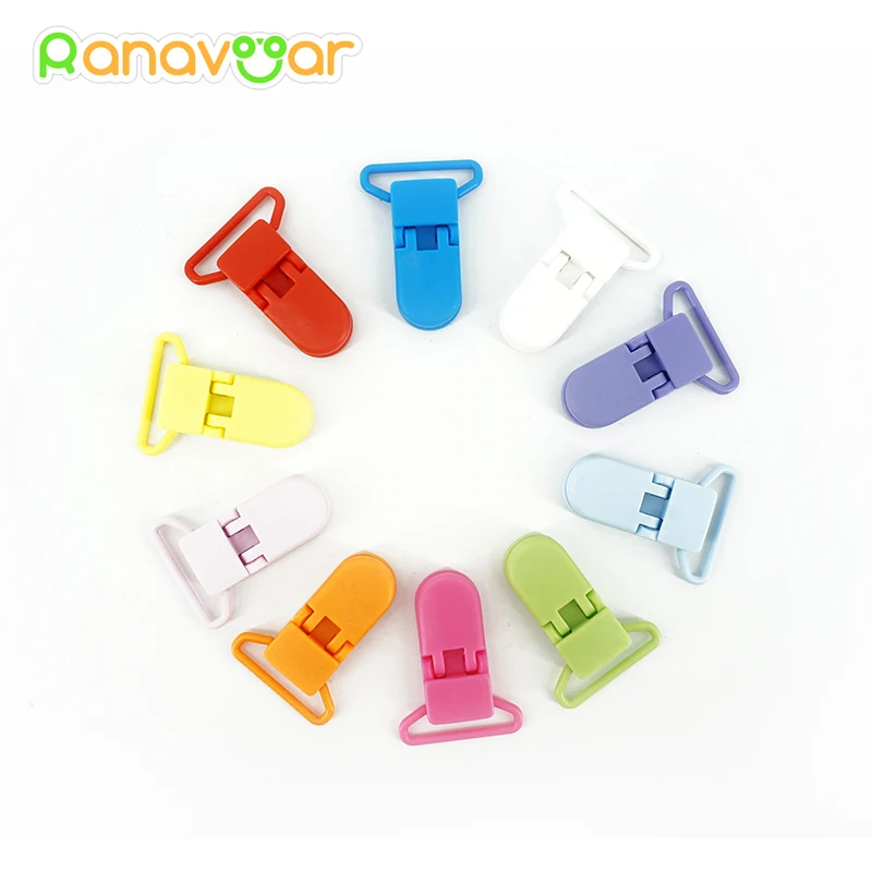 5 шт. пластиковые подтяжки для соски пустышки 25 мм 10 цветов|dummy pacifier clip|soother clipspacifier