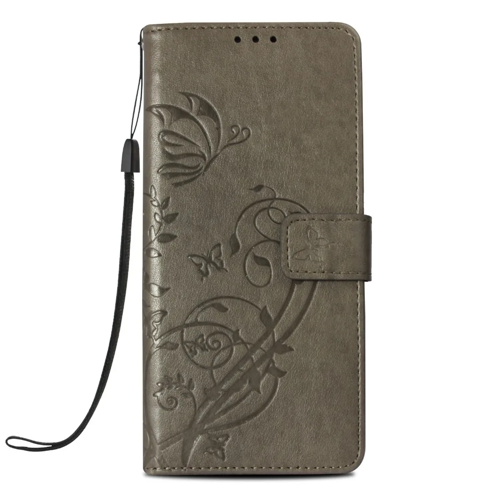 Кожаный чехол для LG G3 G4 G5 Leon C40 spirit H440 Magna LS770 LS775 K4 K7 K10 2016 с бабочкой откидной