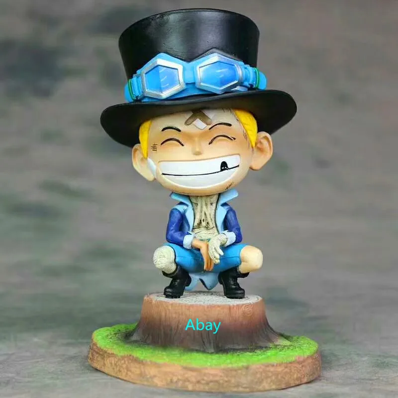 Цельный бандаж Luffy детство плач GK Ace Sabo три брата ограниченная статуя ПВХ