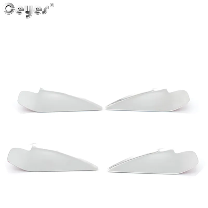 Silver 4pcs Ceyes, авто стиль, аксессуары для интерьера, дверная чаша, ручка, накладка, наклейки, чехол для Mazda Axela Atenza CX 3 CX 5 - Название цвета: Silver 4pcs