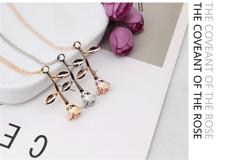 Long Ethinc necklace&amppendant BOHO Lady gift new fashion hot Delicate Rose Flower trendy bijoux BOHEMIAN woman accessories | Украшения и