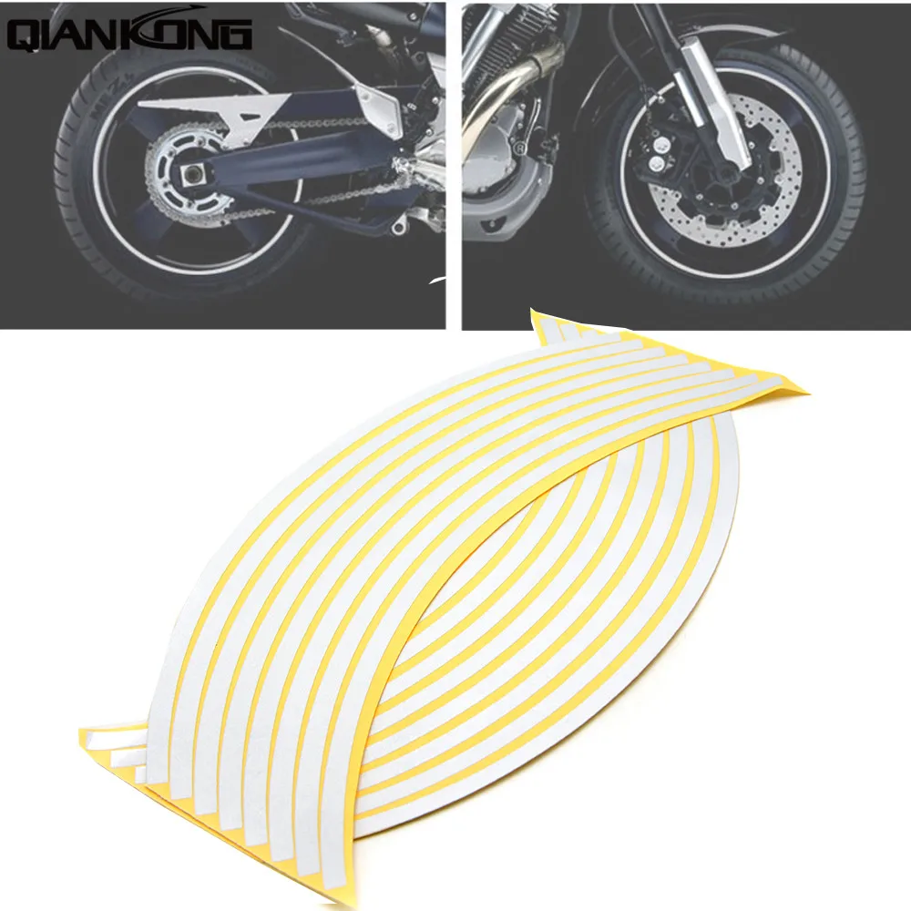 Светоотражающие наклейки 17 &quot18&quot для Kawasaki ZRX1100 ZRX1200 1100 ninja250 SUZUKI BANDIT GS500E F|Наклейки