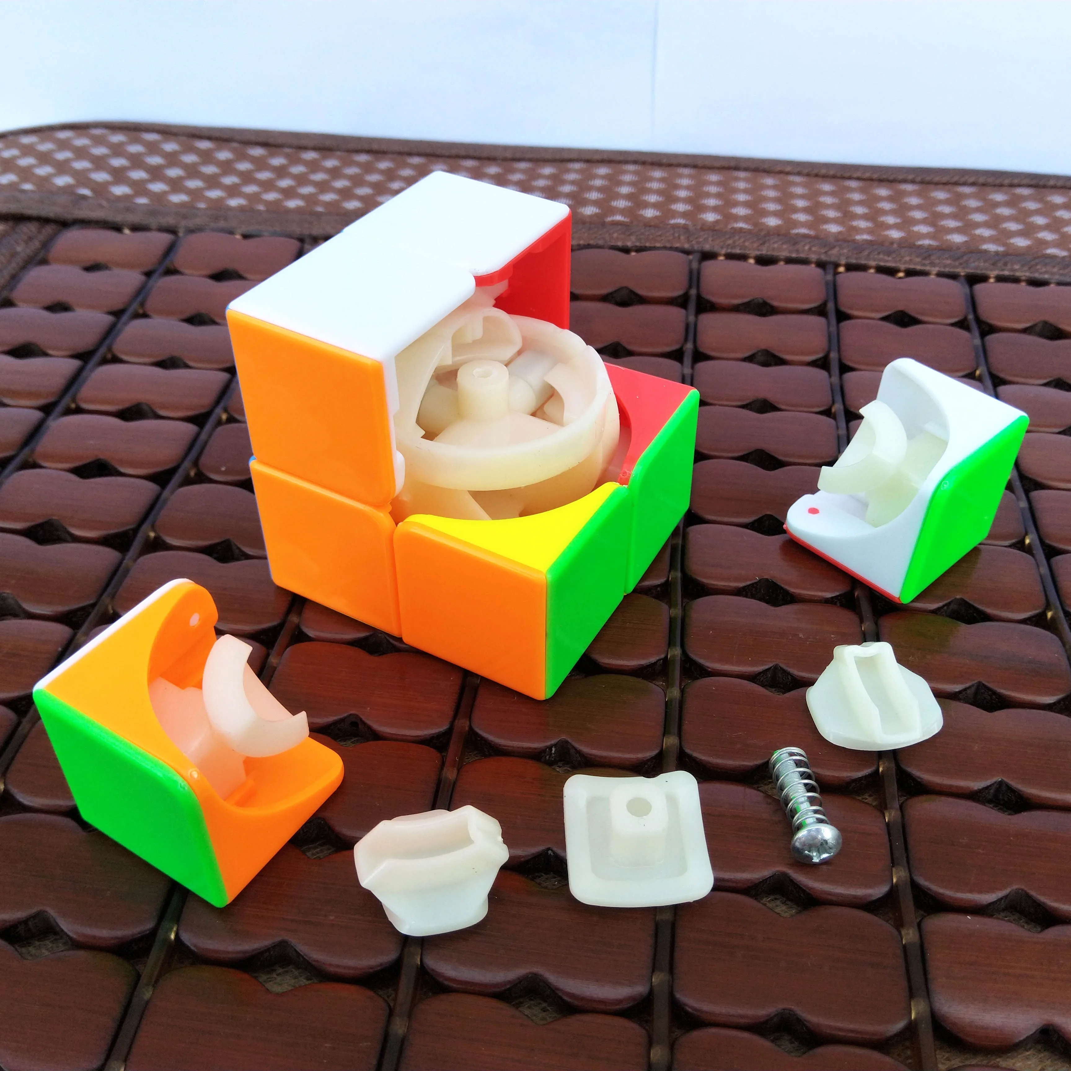 Qiyi 50 мм Cubo Magico 2x2x2 магический куб 2 на магические кубики Striae Competition 2x2 Развивающие