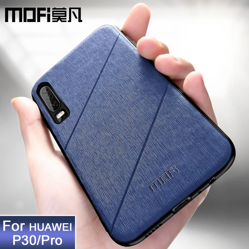 Ударопрочный чехол для Huawei P30 Pro Lite черный телефона в деловом стиле оригинальный