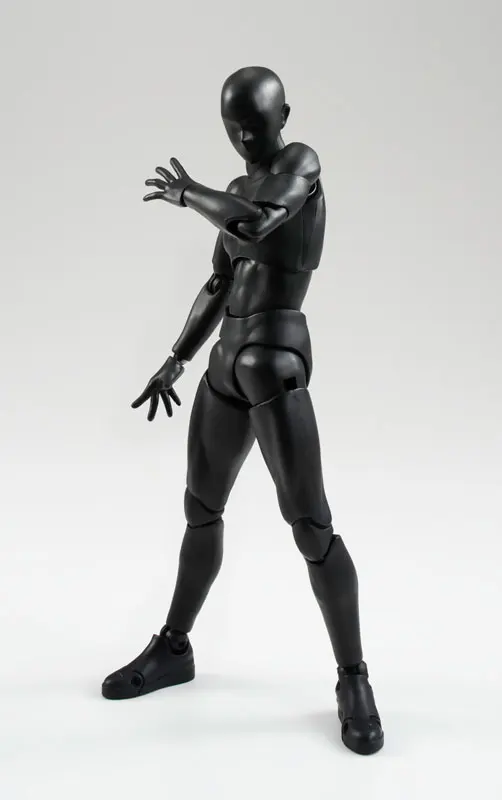 PrettyAngel подлинный бандаи тамаши натиски S. H. Figuts Body kun (Однотонный черный цвет Ver.)