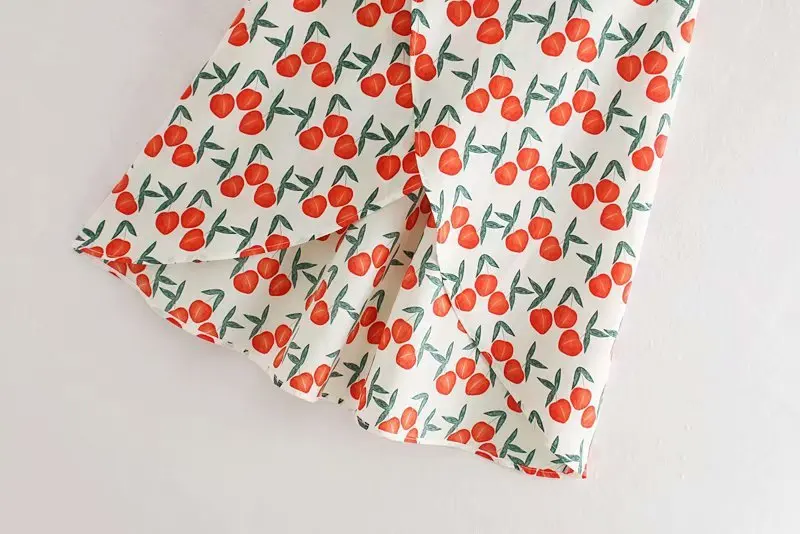 Hot sale Popular new CC42-9202 European and American Fashion Swallow Tail Printed Half-length Skirt | Женская одежда