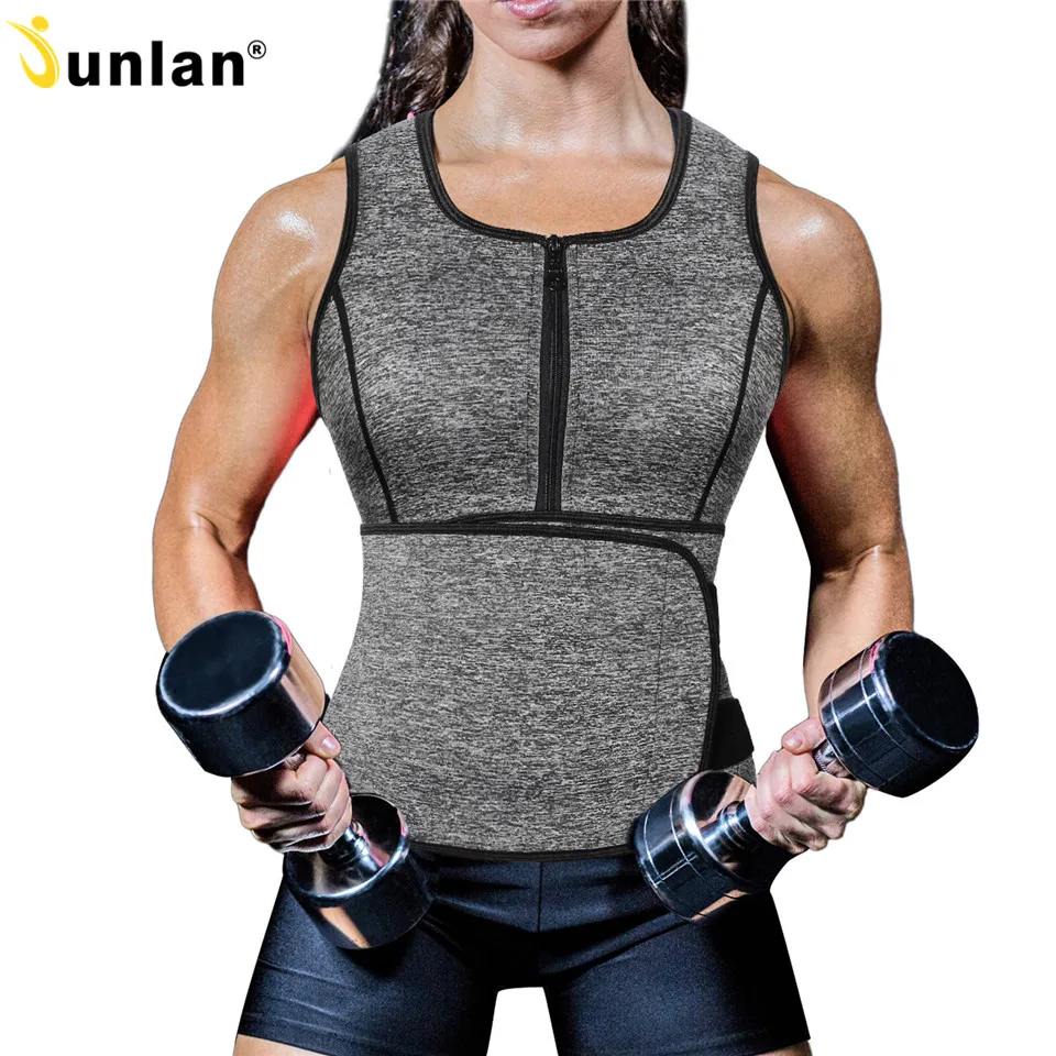 Корсет для похудения Junlan неопреновый жилет Женское боди корректирующий пояс