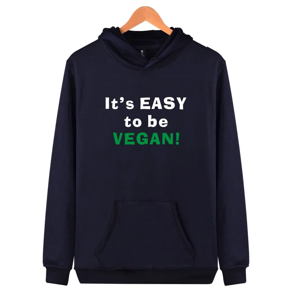 Vegan толстовки и олимпийки карманов бейсбольная форма мужские толстовки пуловер с принтом толстовки с капюшоном Vegan