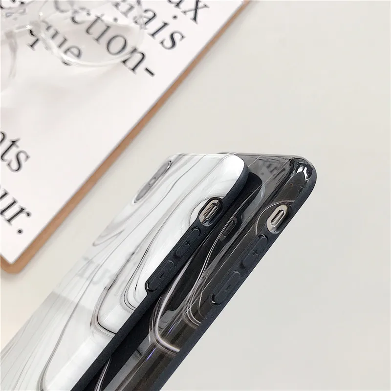 FLYKYLIN классические пары чехол для iPhone 7 6 S 8 Plus X XS Max XR задняя крышка мягкий IMD