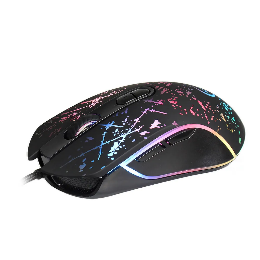 VOBERRY YWYT G829 Wireless 2.4 GHz Game Mouse Rechargeable Ergonomic Optical Racelight Decoration|Мыши| |