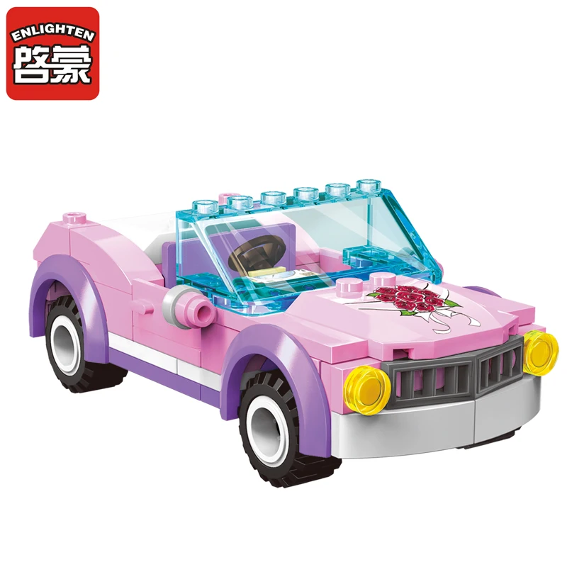 Enlighten модели Здание игрушка Совместимость с LEGO Лего Legos Конструктор E1129 613 блок