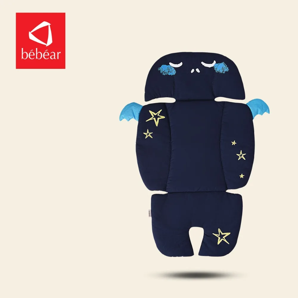 Bebear противоударный сиденье для детской коляски подушки хлопок детская коляска Pad