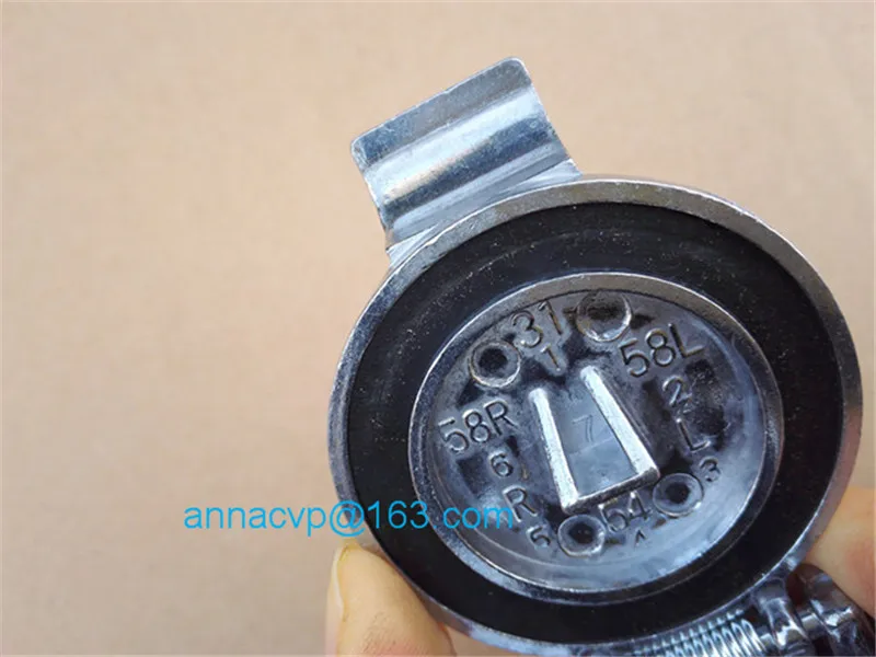 7 pin 24V металлический буксировочный фаркоп прицеп грузовик розетка набор соединителей электропроводки Электрический, запчасти для прицепа, аксессуары для прицепа грузовика