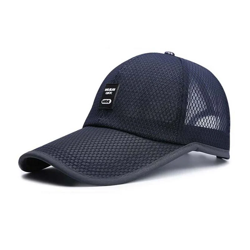 Fashion Summer Baseball Caps Men's Mesh Cap Comfortable Breathable Hats Neutral Adjustable Sports Hat Free Shipping Sale | Аксессуары