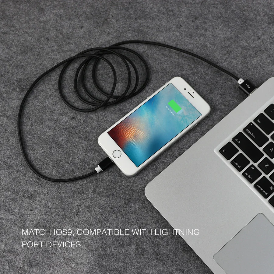 Г. Д. СМИТ Бренда Usb кабель для Apple iPhone 7 5 5S SE 6 s Плюс iPad 4 mini Высокое Качество