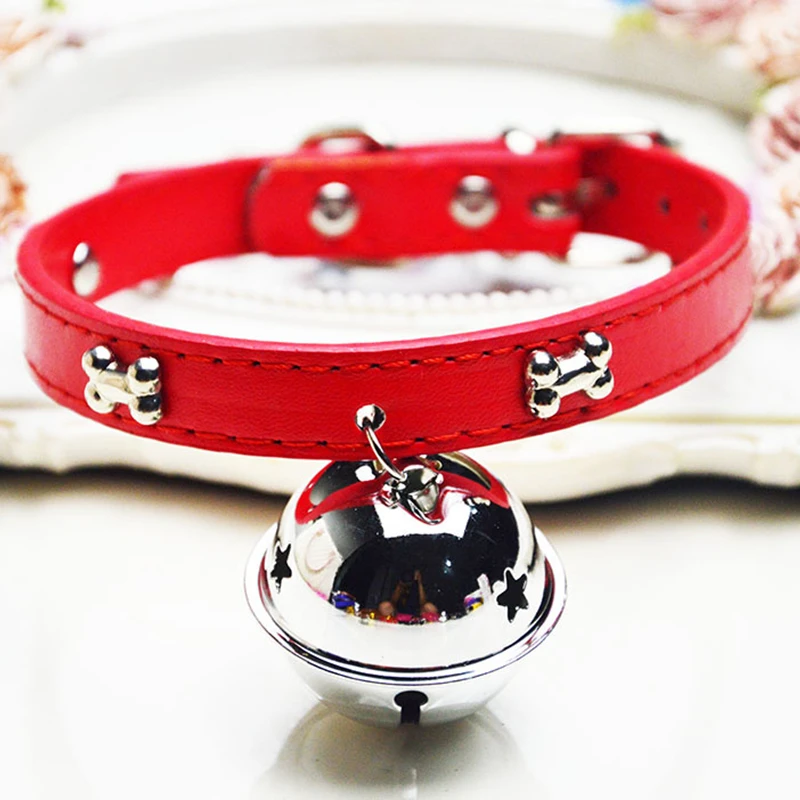 Ошейник для собаки ошейник щенка с костяными колокольчиками товары домашних