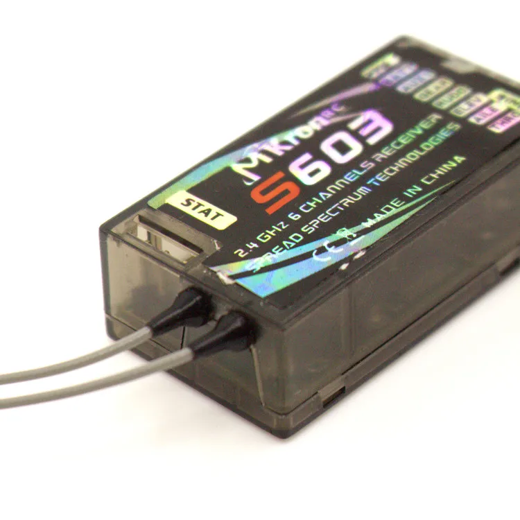 5 шт. 2 4 ГГц 6CH DSM2 DSMX S603 приемник дрона (напоминающий AR6210) Поддержка DX6i JR DX7 ppm