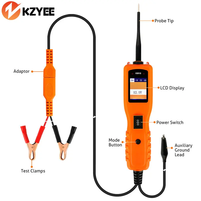Авто 12 В Напряжение автомобилей электрические цепи тестер автомобильной