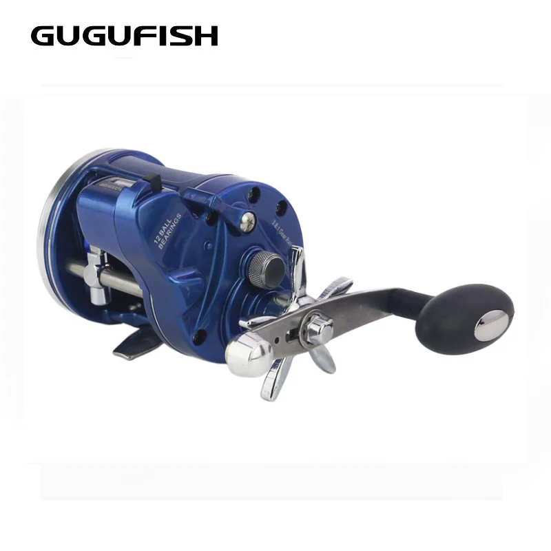 Рыболовная катушка GUGUFISH с 12 шариковыми подшипниками левый/правый
