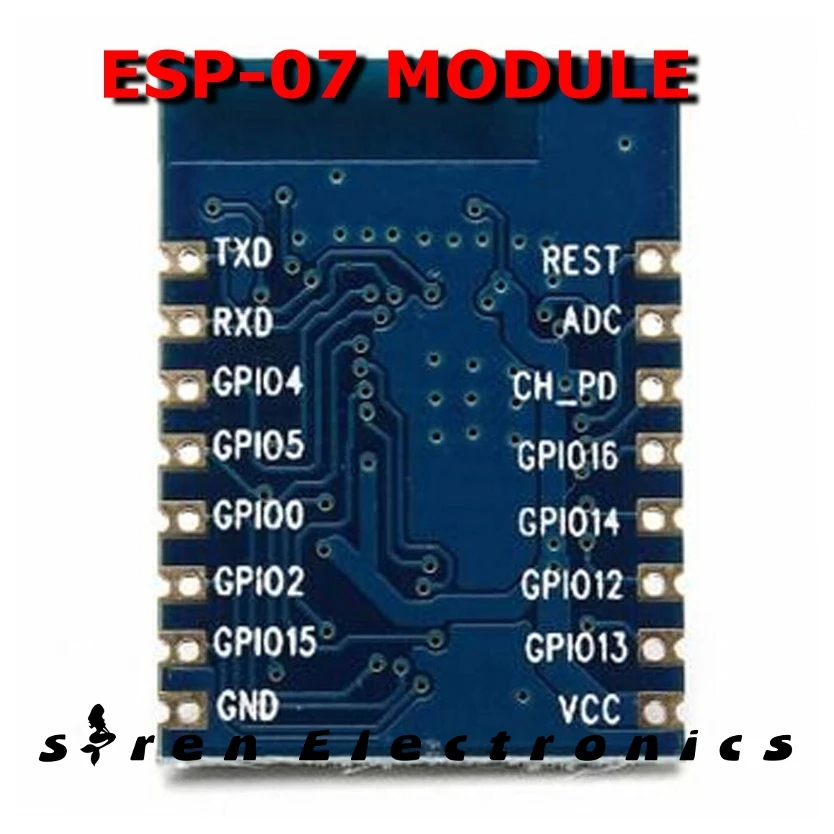 1 шт. x ESP 07 ESP8266 WiFi дистанционный последовательный приемопередатчик беспроводной