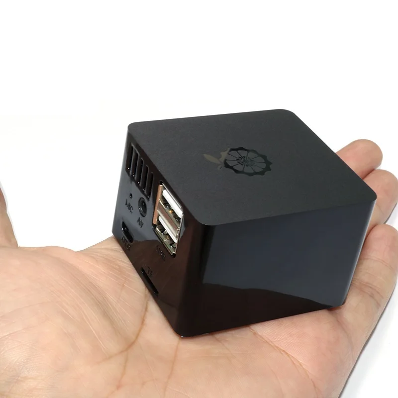 Черный корпус из АБС пластика охлаждающий чехол для Orange Pi Zero Плата расширения|case