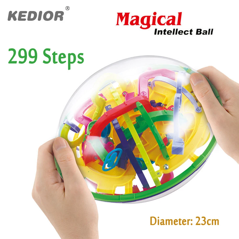 Новинка 2020 магический руль Интеллектуальный 3D лабиринт шар для детей
