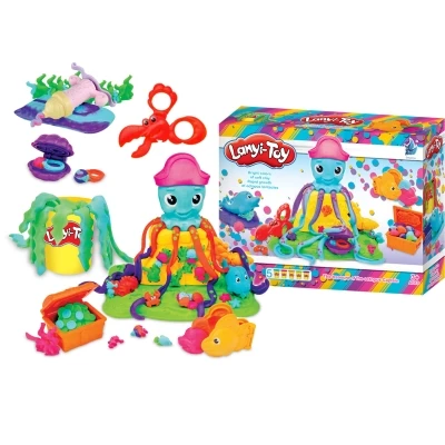 octopus Lanyitoys оригинальная глина для моделирования, полимерная Слизка, мягкая глина, пластилин, красочная глина, пластилин для игры в грязь, слизи, пушистые игрушки для рождественского подарка - Цвет: octopus