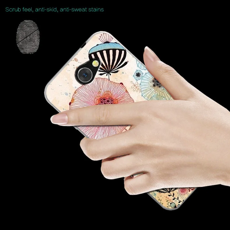 For General Mobile GM5 GM6 Plus Case Luxury Silicone Cartoon Protective Back Cover GM8 phone |