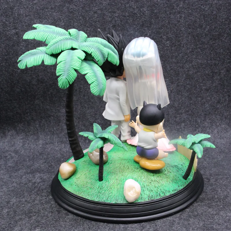 Продажа Аниме Драконий жемчуг Z Вегета и бульма свадебные фигурки модели игрушки Продажа Аниме Драконий жемчуг Z Вегета и бульма свадебные фигурки модели игрушки